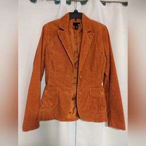 H&M Corduroy Blazer Jacket Size M